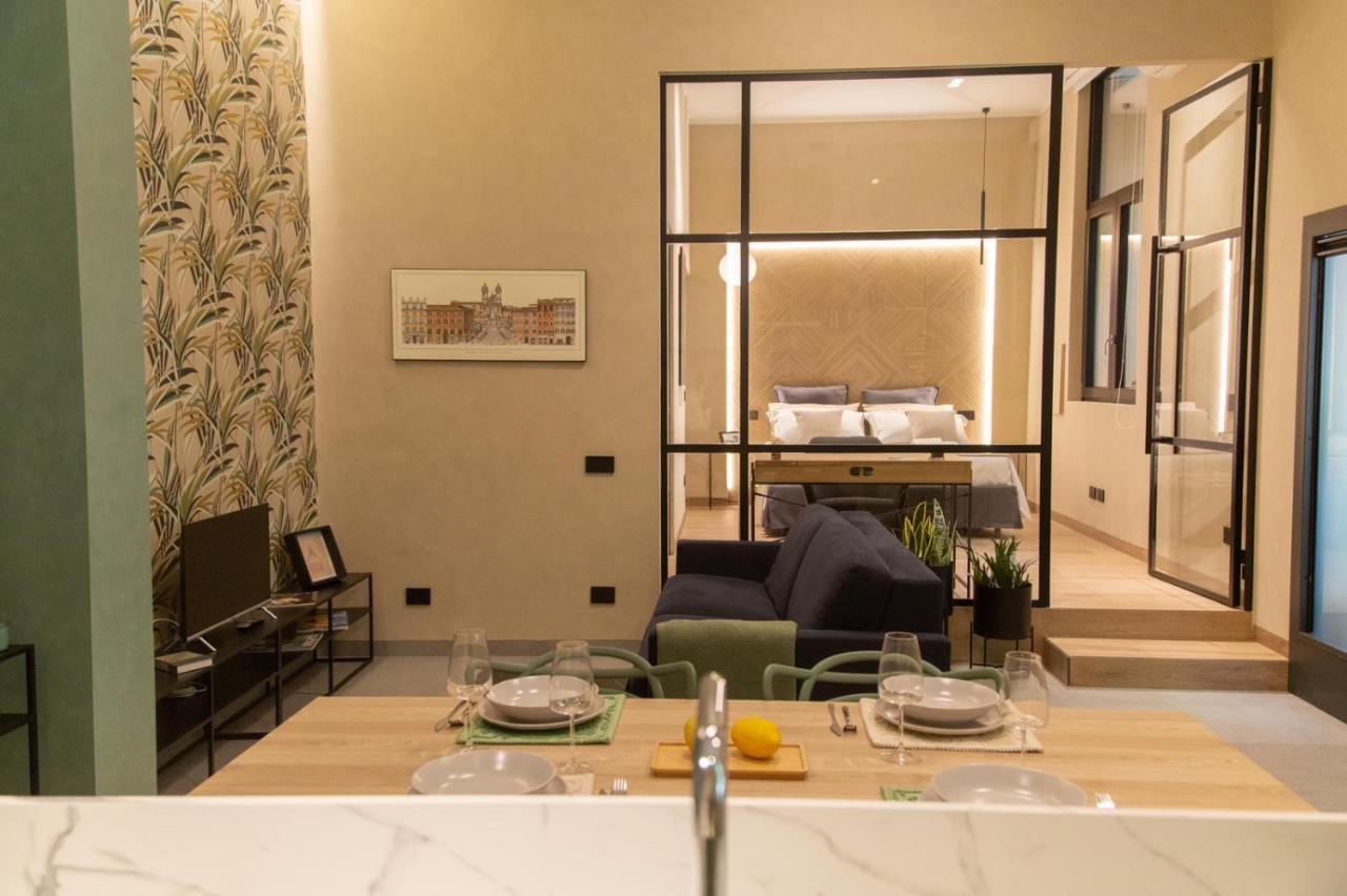Apartmán Loft Bianca Mano Řím Exteriér fotografie