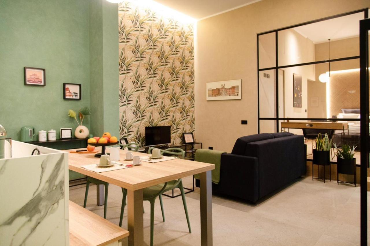 Apartmán Loft Bianca Mano Řím Exteriér fotografie
