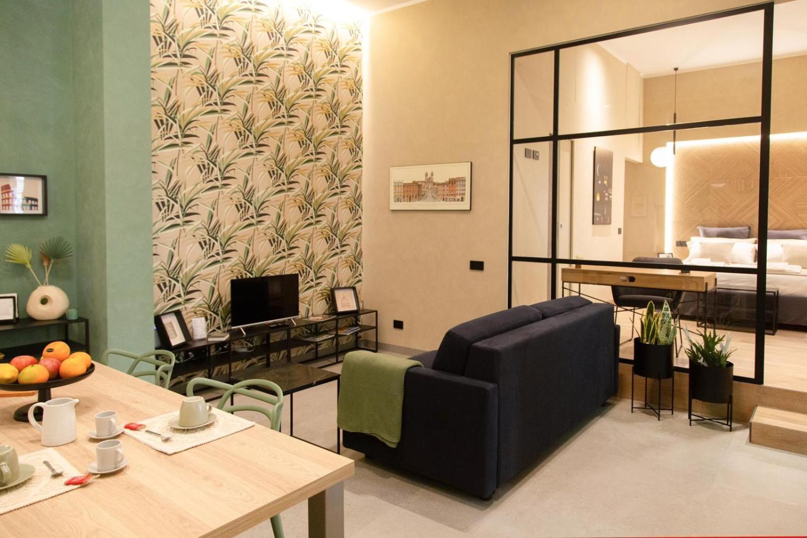 Apartmán Loft Bianca Mano Řím Exteriér fotografie